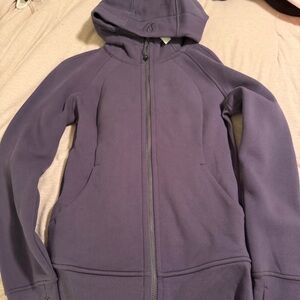 lululemon athletica Purple Full-Zip Hooded Jacket